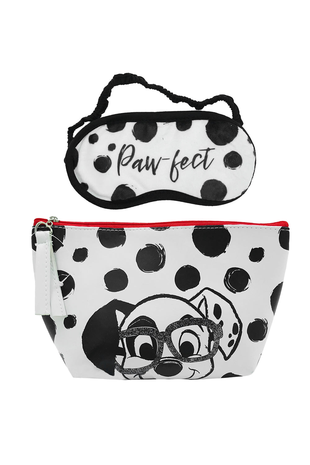 Disney 101 Dalmatians Washbag & Eye Mask