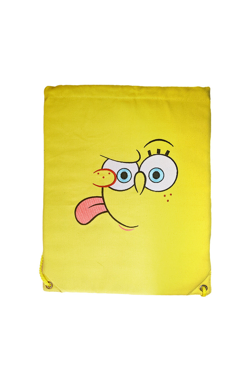 SpongeBob Lenticular Eyes Drawstring Bag