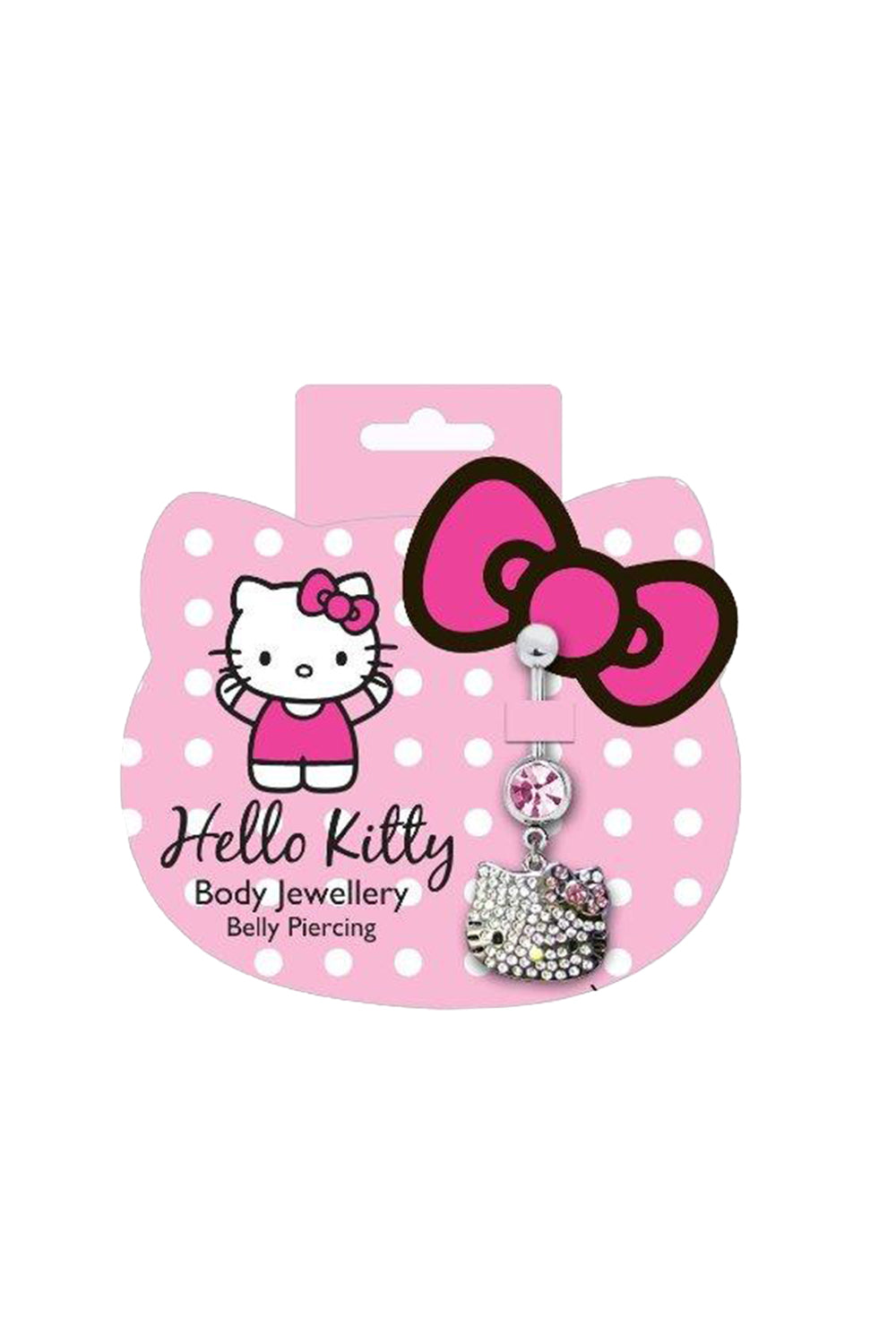 Hello Kitty Bling Belly Bar (Austrian Crystal)