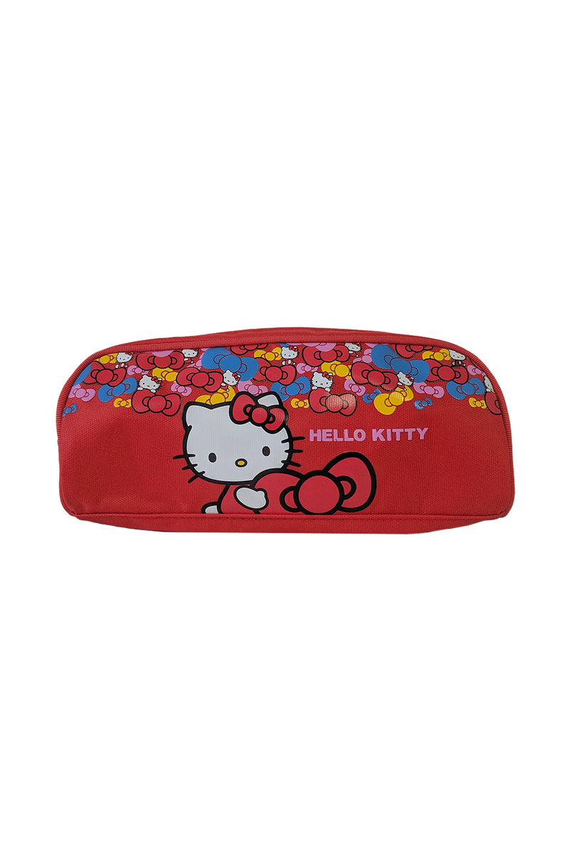 Hello Kitty Red Bow Print Pencil Case