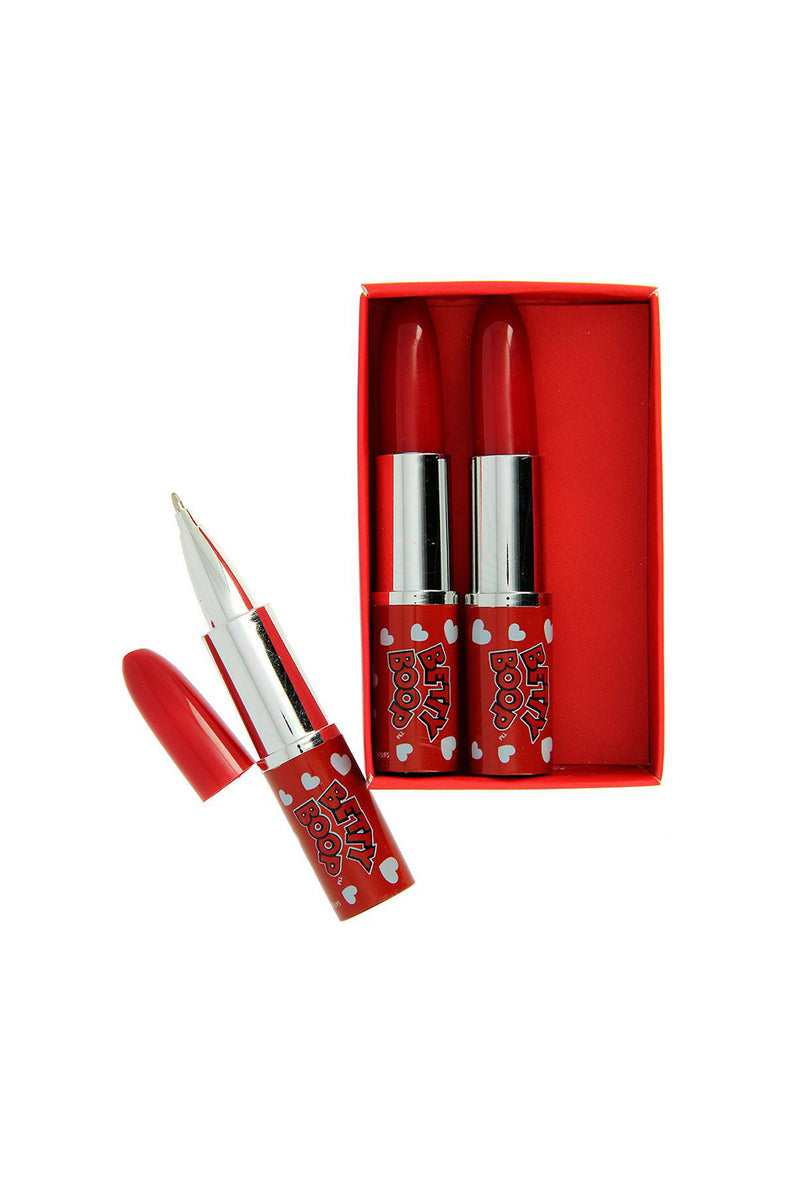 Betty Boop Red Heart Lipstick Pen