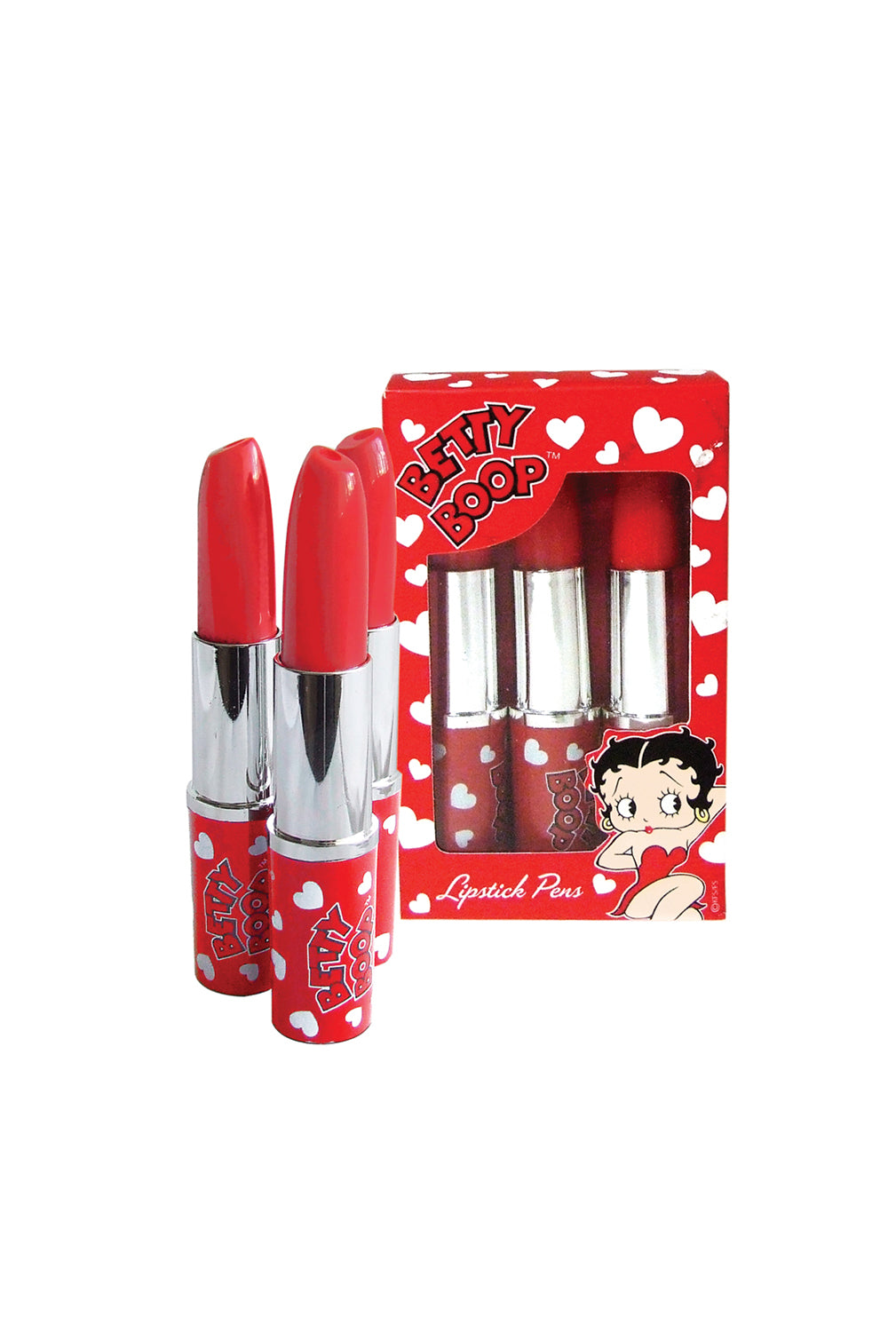 Betty Boop Red Heart Lipstick Pen