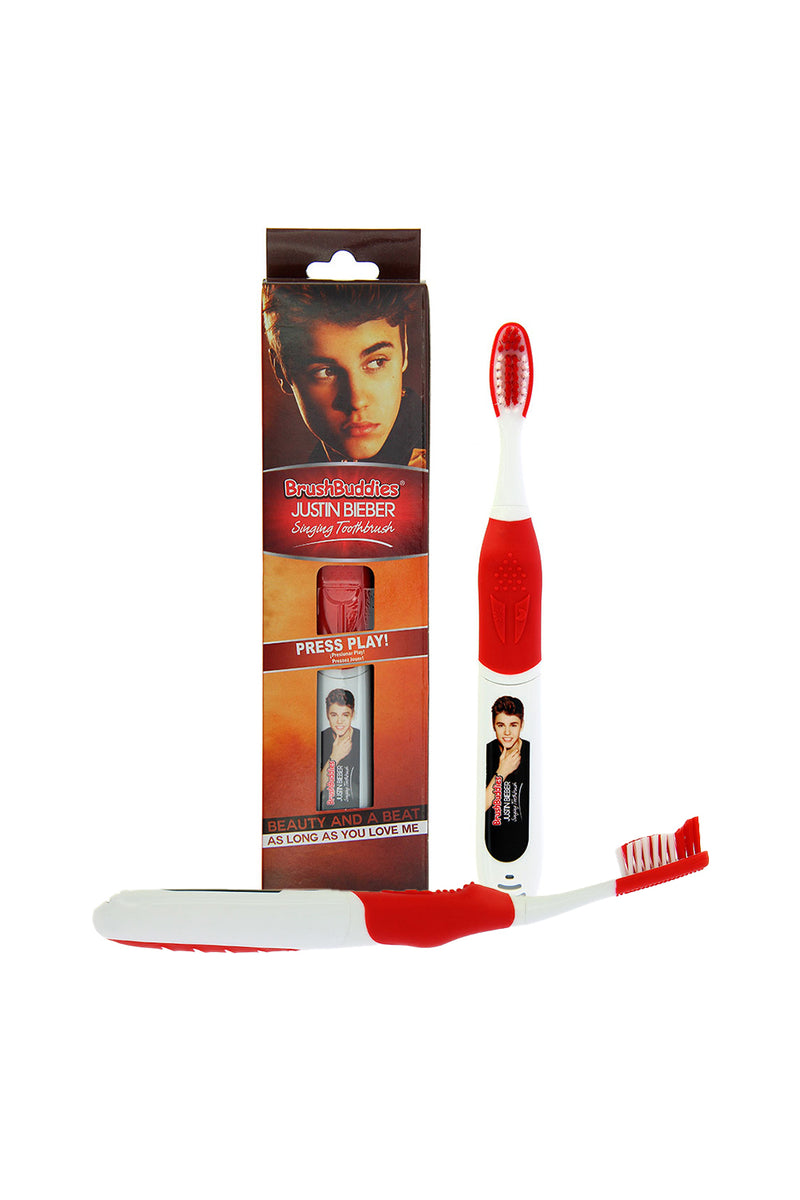 Brush Buddies Justin Bieber Singing Toothbrush (As Long As You Love Me & Beauty And A Beat)