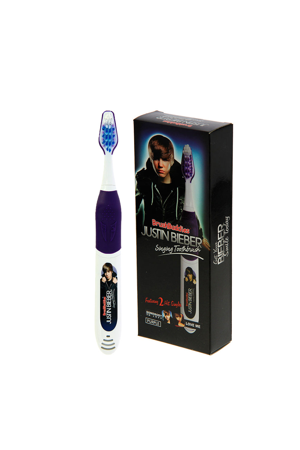 Justin Bieber Singing Toothbrush (Somebody to Love and Love me)