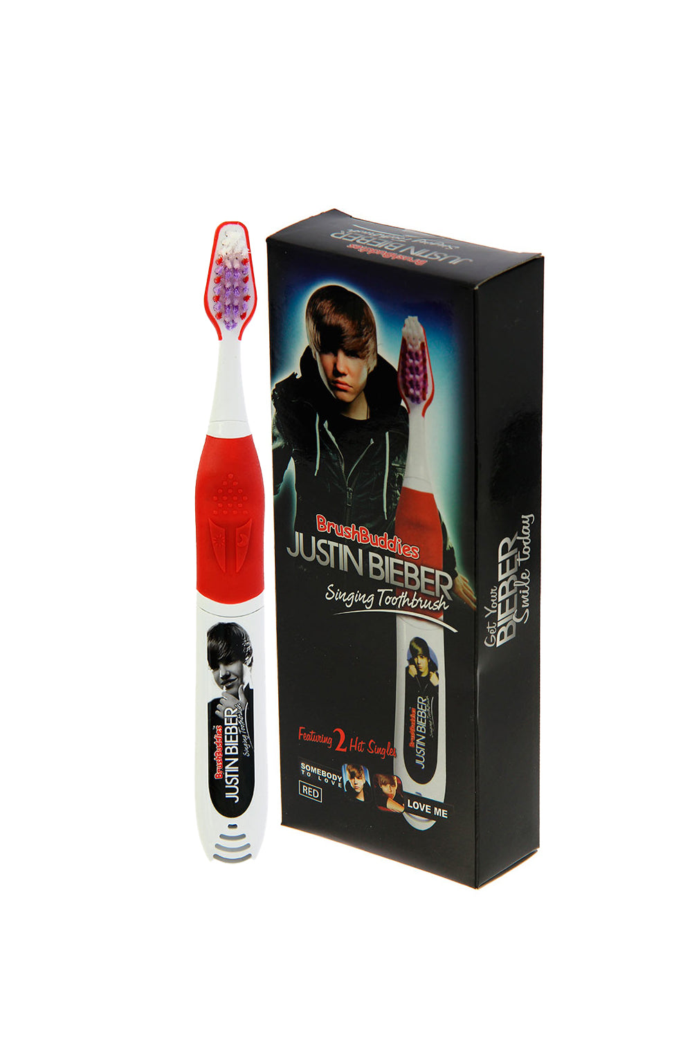 Justin Bieber Singing Toothbrush (Somebody to Love and Love me)