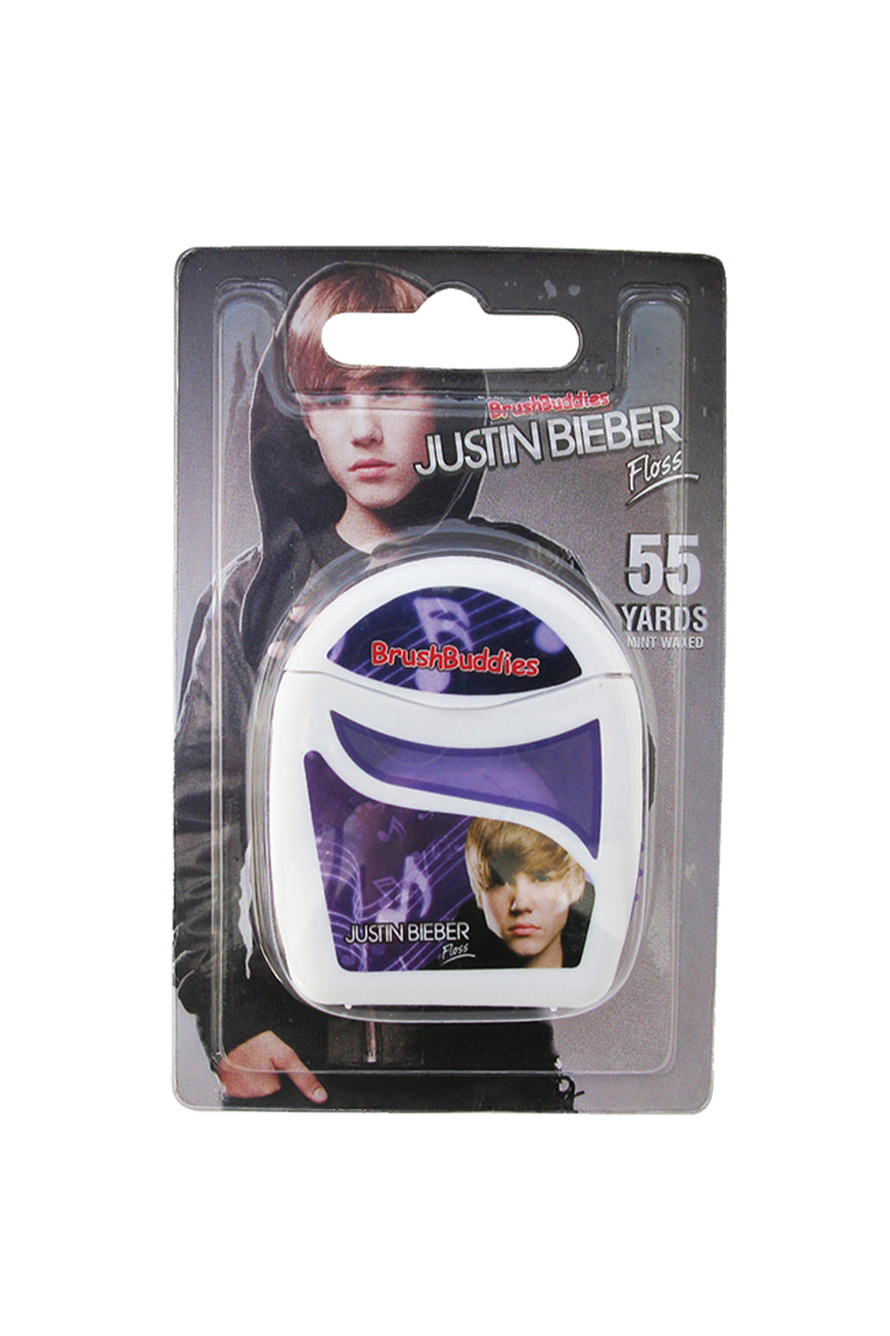 Justin Bieber 55 Yards of Waxed Mint Flavoured Dental Floss