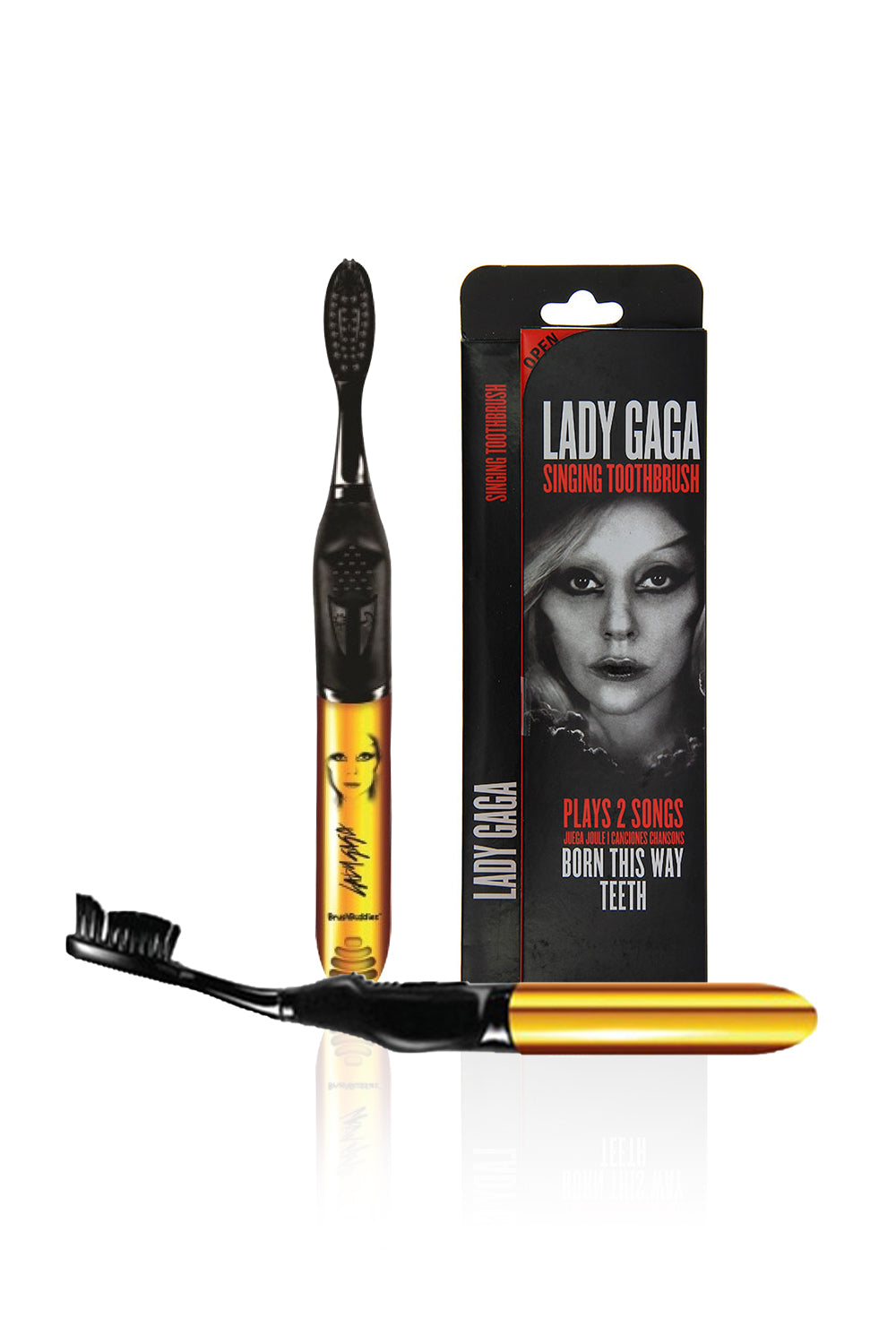 Brush Buddies Lady Gaga Singing Toothbrush (Born this way & Teeth)