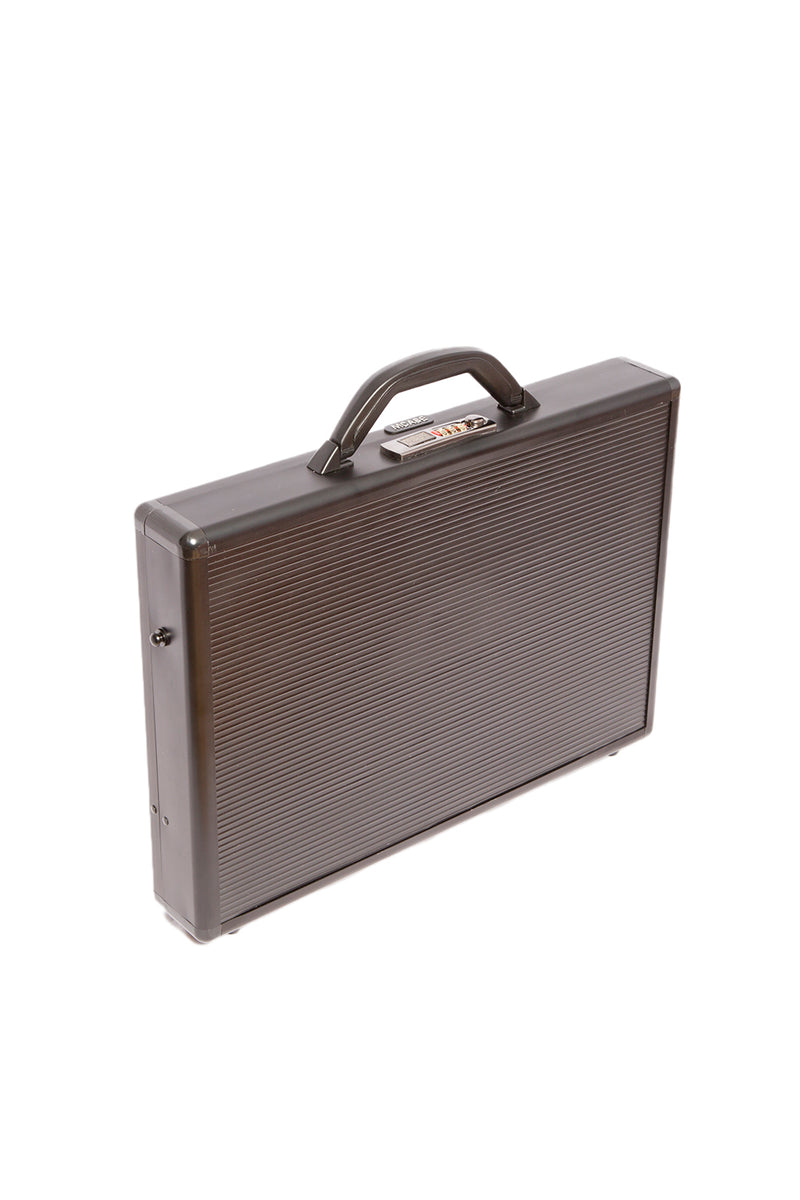 Mezzi LUX-Slim Aluminium 16.5" Laptop Carry Case with 3 Digit Combination Lock Black