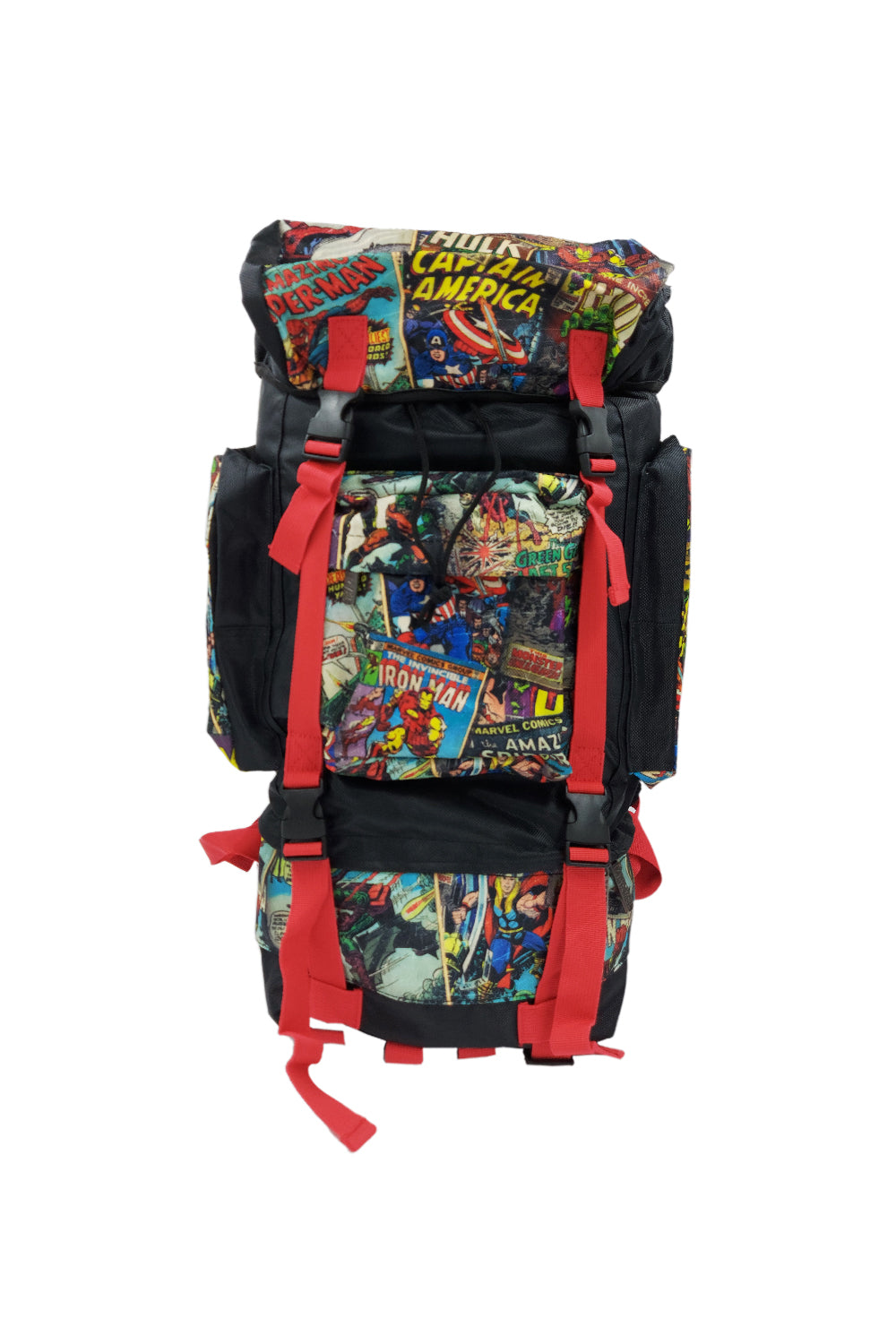 Marvel Retro Comic Red Camping Back Pack