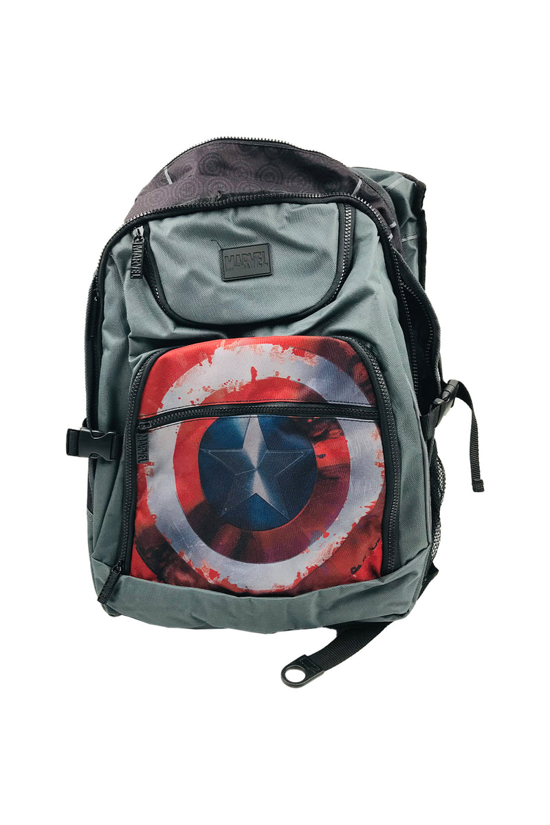 Marvel Civil War Captain America Shield Student Backpack