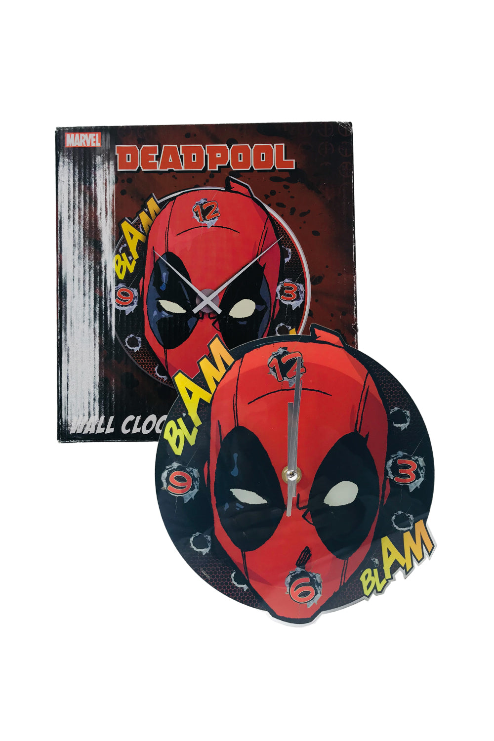 Marvel Deadpool Wall Clock - Acrylic