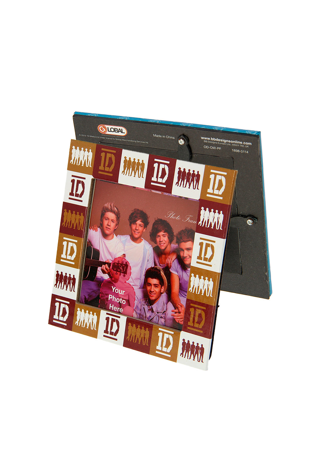 One Direction gold photo frame