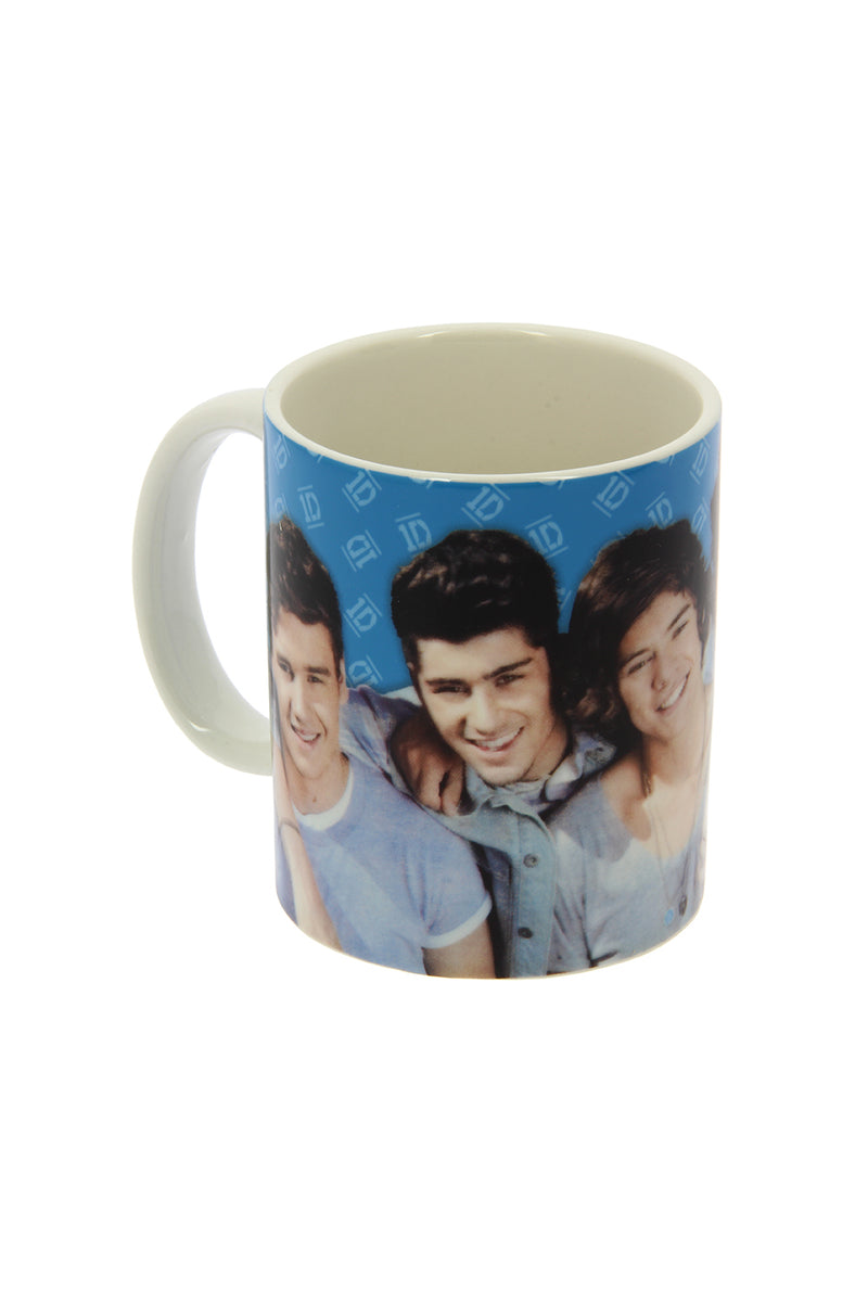 One Direction Blue Ceramic Mug with Gift Box