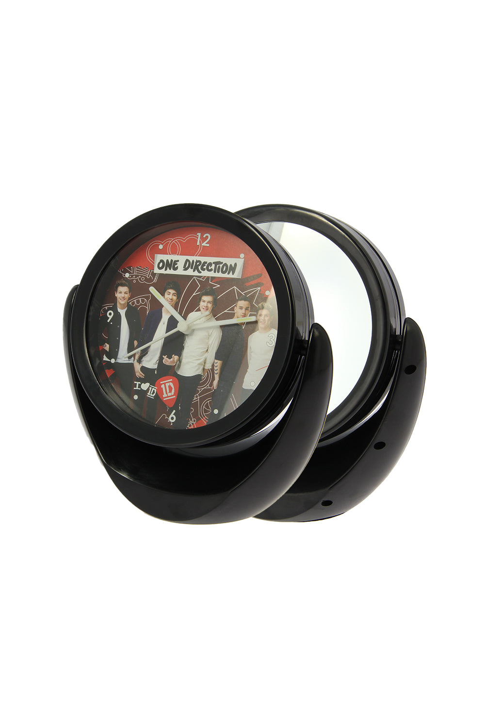 One Direction Swivel Mirror & Clock With Gift Boxed  /Limited Edition