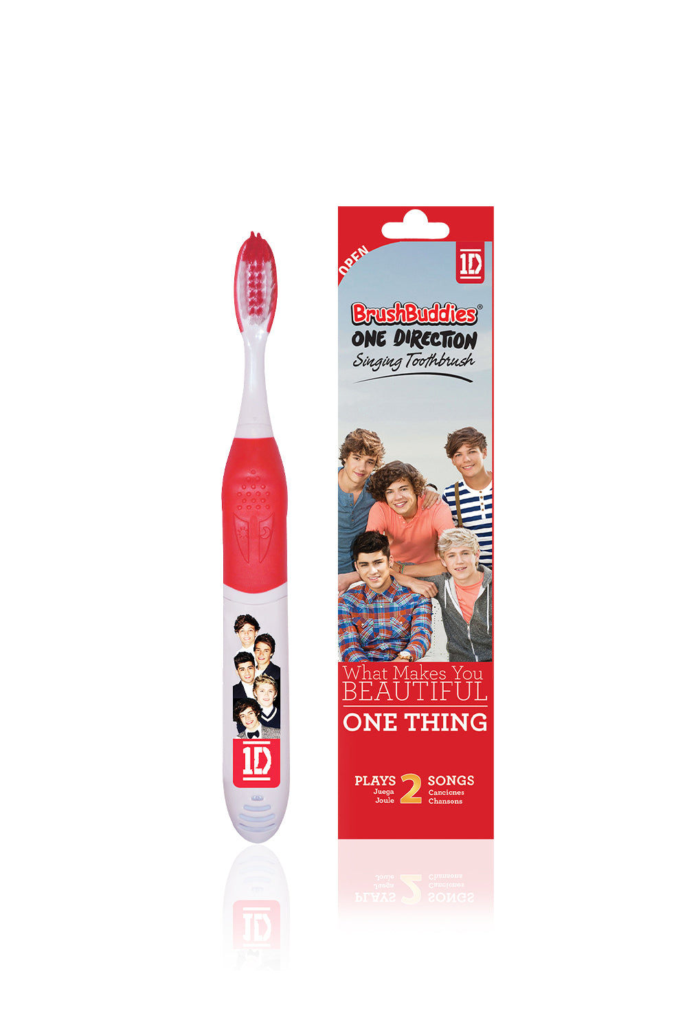 One Direction Singing Tooth Brush (What makes you beautiful & One Thing)/Limited Edition