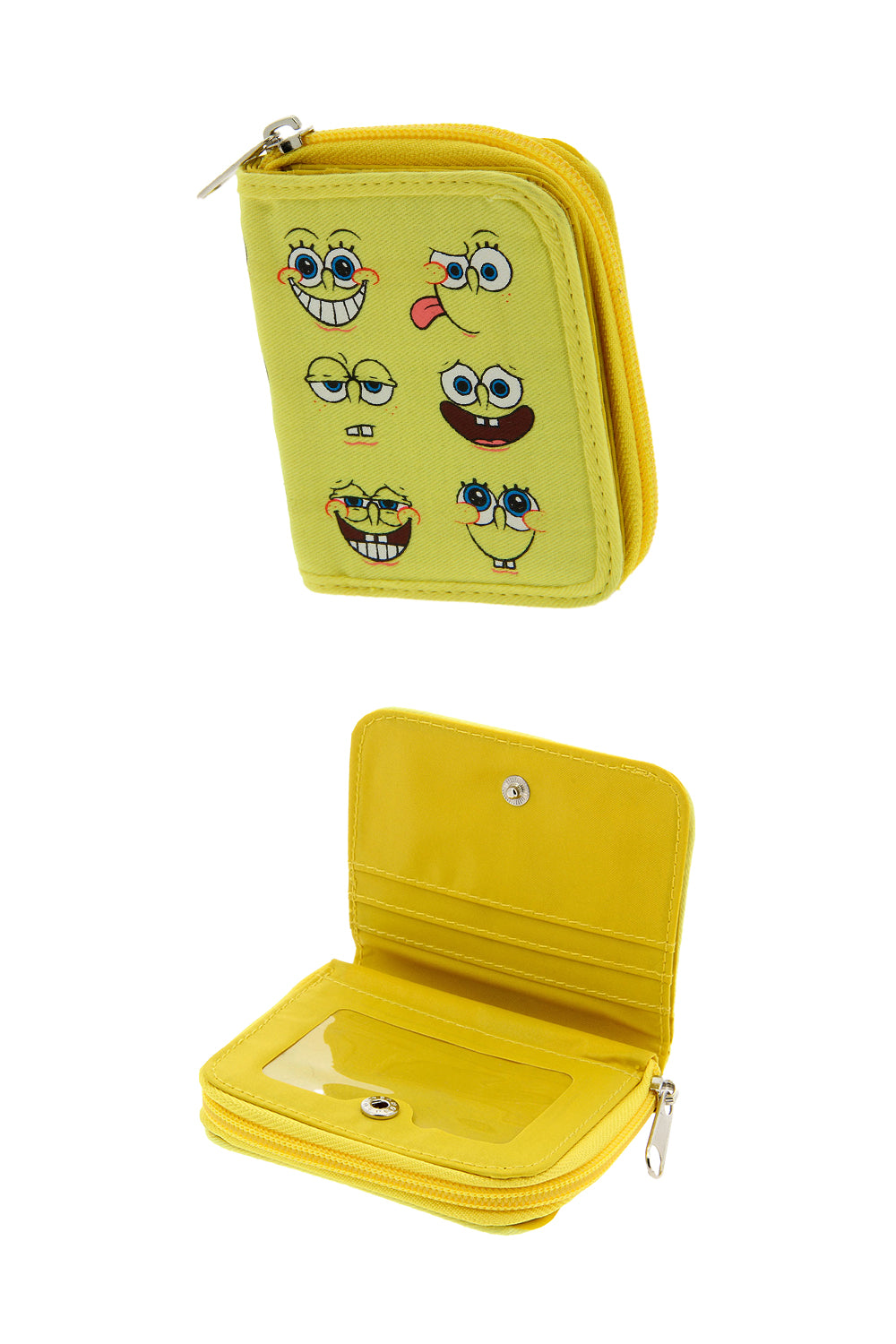 Sponge Bob Multi character Zip Wallet