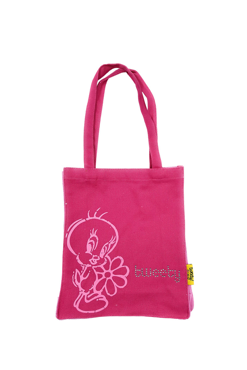 Tweety Pink Tote Bag