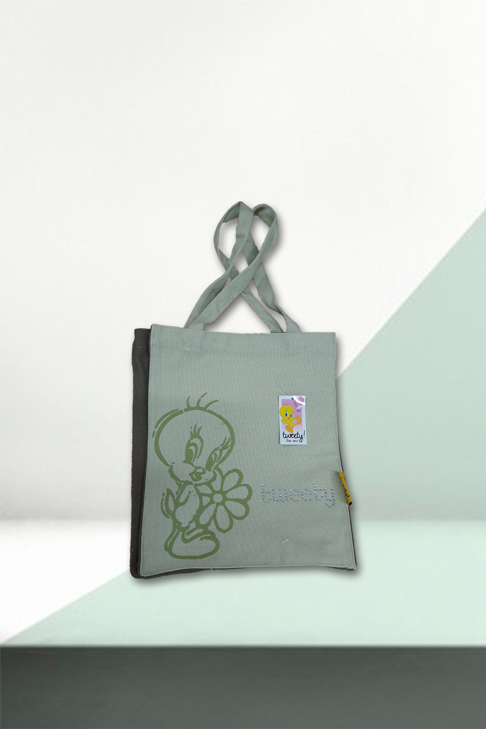 Tweety Beige Tote Bag