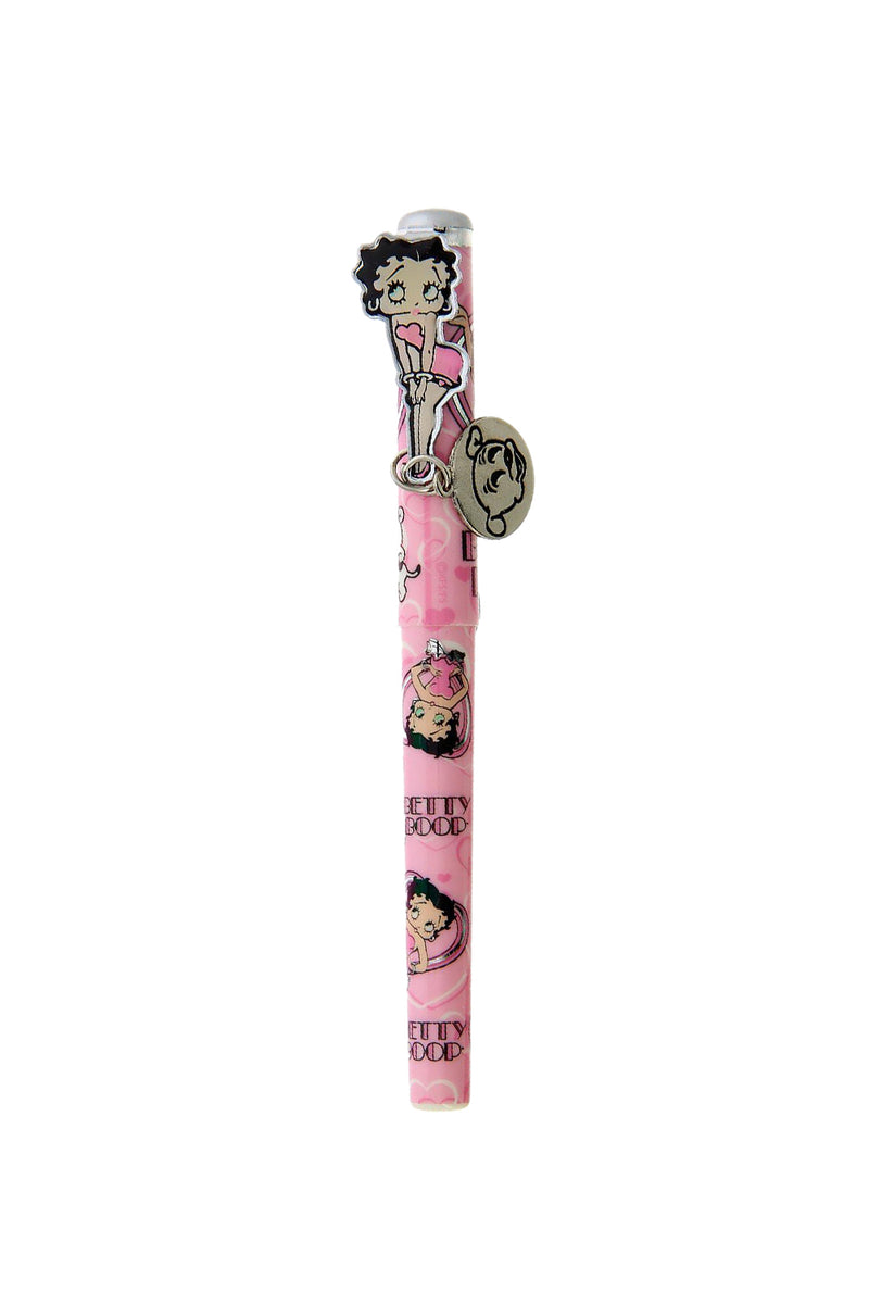 Betty Boop Pink Heart Deluxe Charm Pen