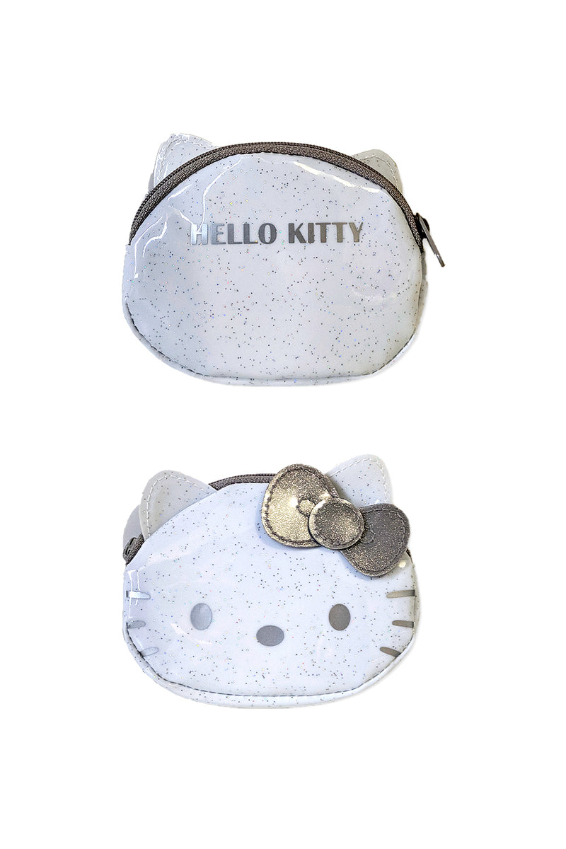 Hello Kitty Silver Bow Coin Purse