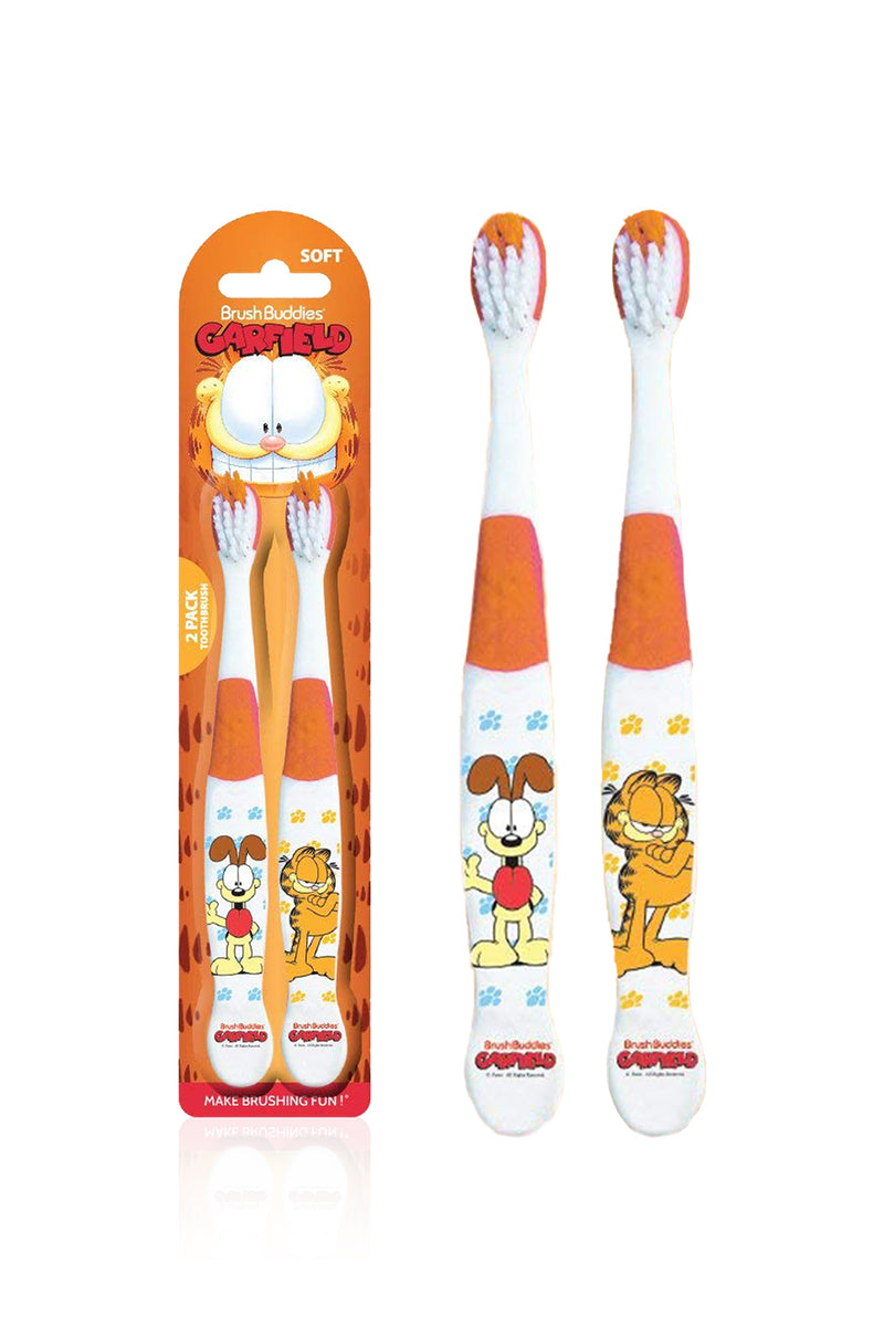 Brush Buddies Garfield and Odie Toothbrush (2 Pack)