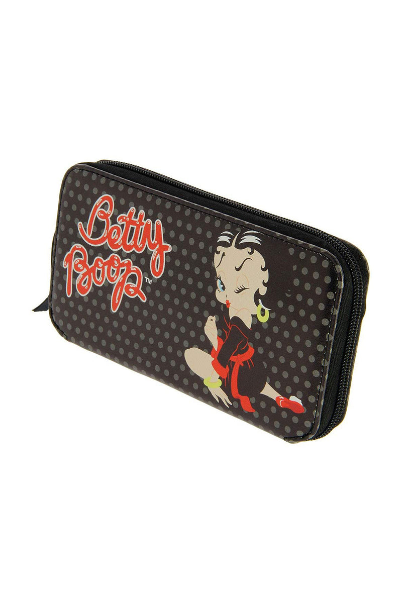 Betty Boop Polka Dot Long Wallet