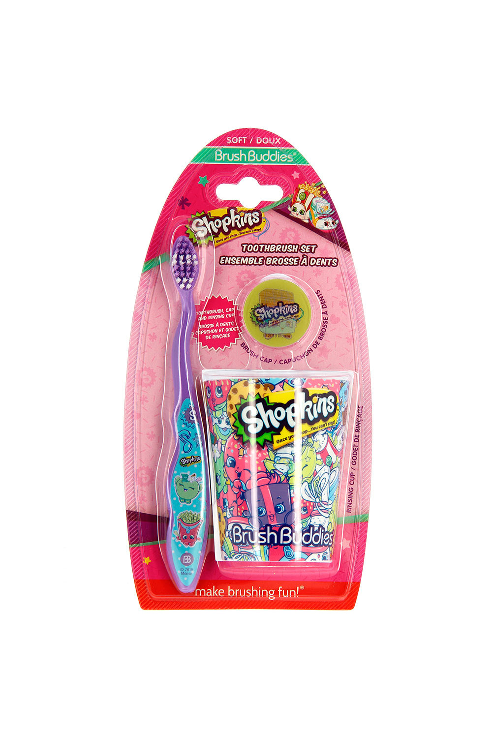 Brush Buddies Shopkins Toothbrush Gift Set