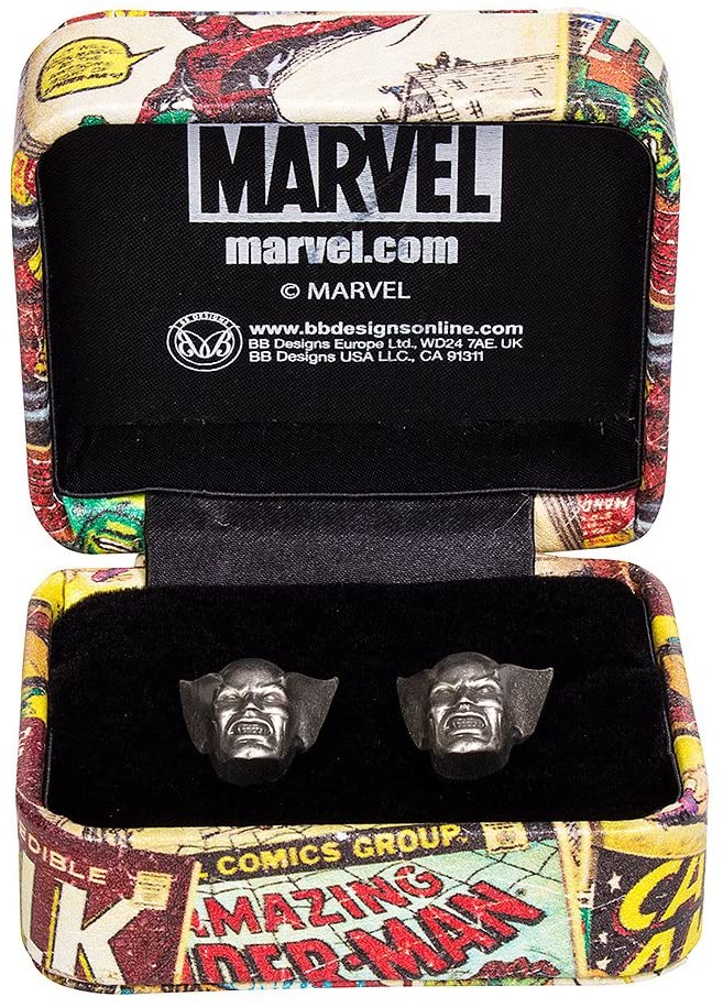 Marvel Comics Men’s Super Hero Wolverine 3D Cufflinks with gift box