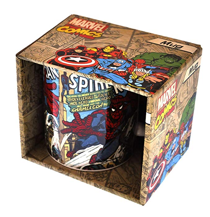 Marvel Comic Spiderman Mug