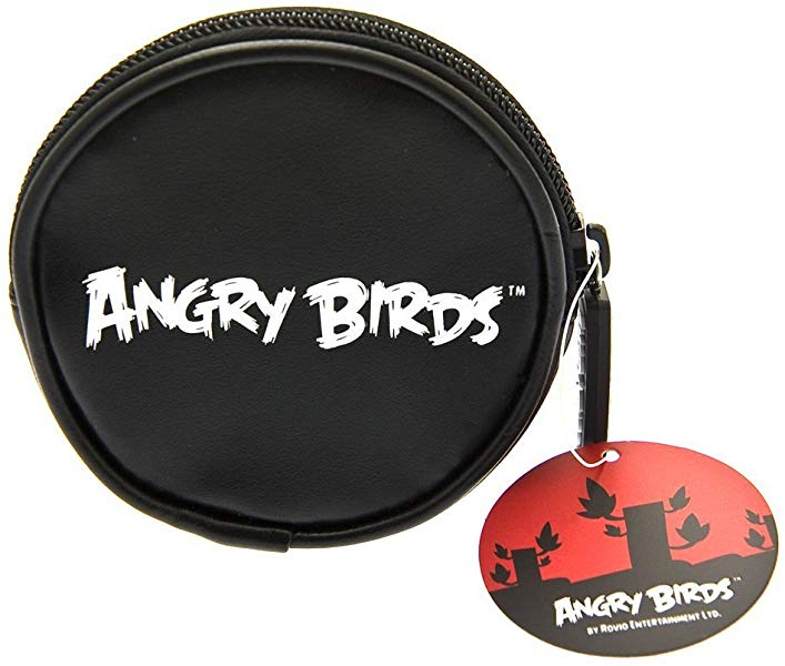 Angry Bird coin purse Black is a must have for the all the Angry bird fans. Its a compact and spacious coin purse featuring angry birds face in the front. Exclusively Available at Reliance Gifts www.reliancegifts.co.uk