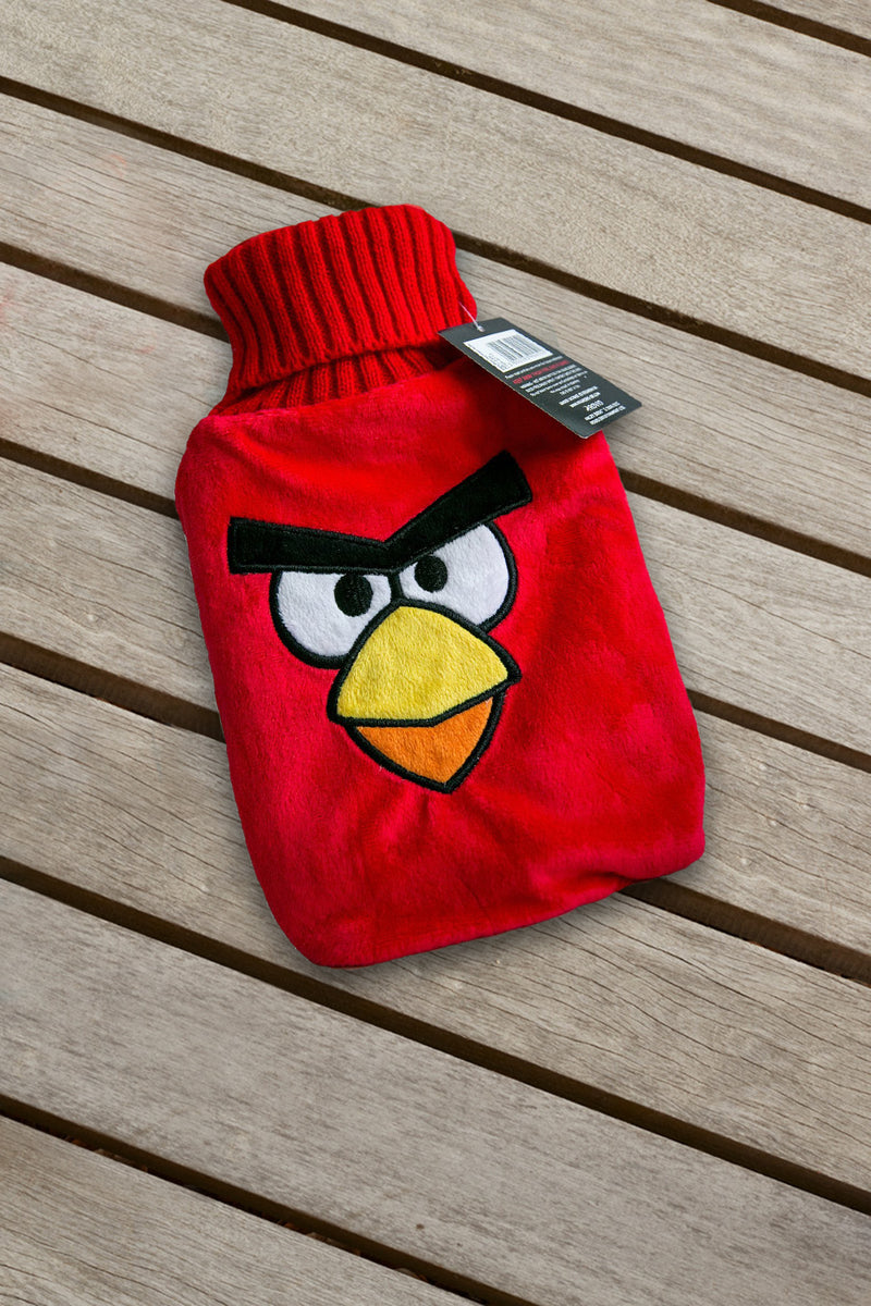 Angry Birds Red Hot Water Bottle and Cover (red)