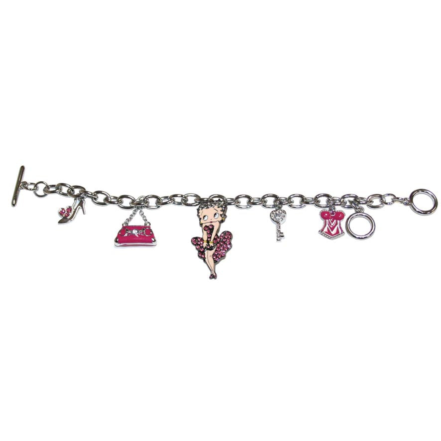 Betty Boop Cool Breeze Charm Bracelet