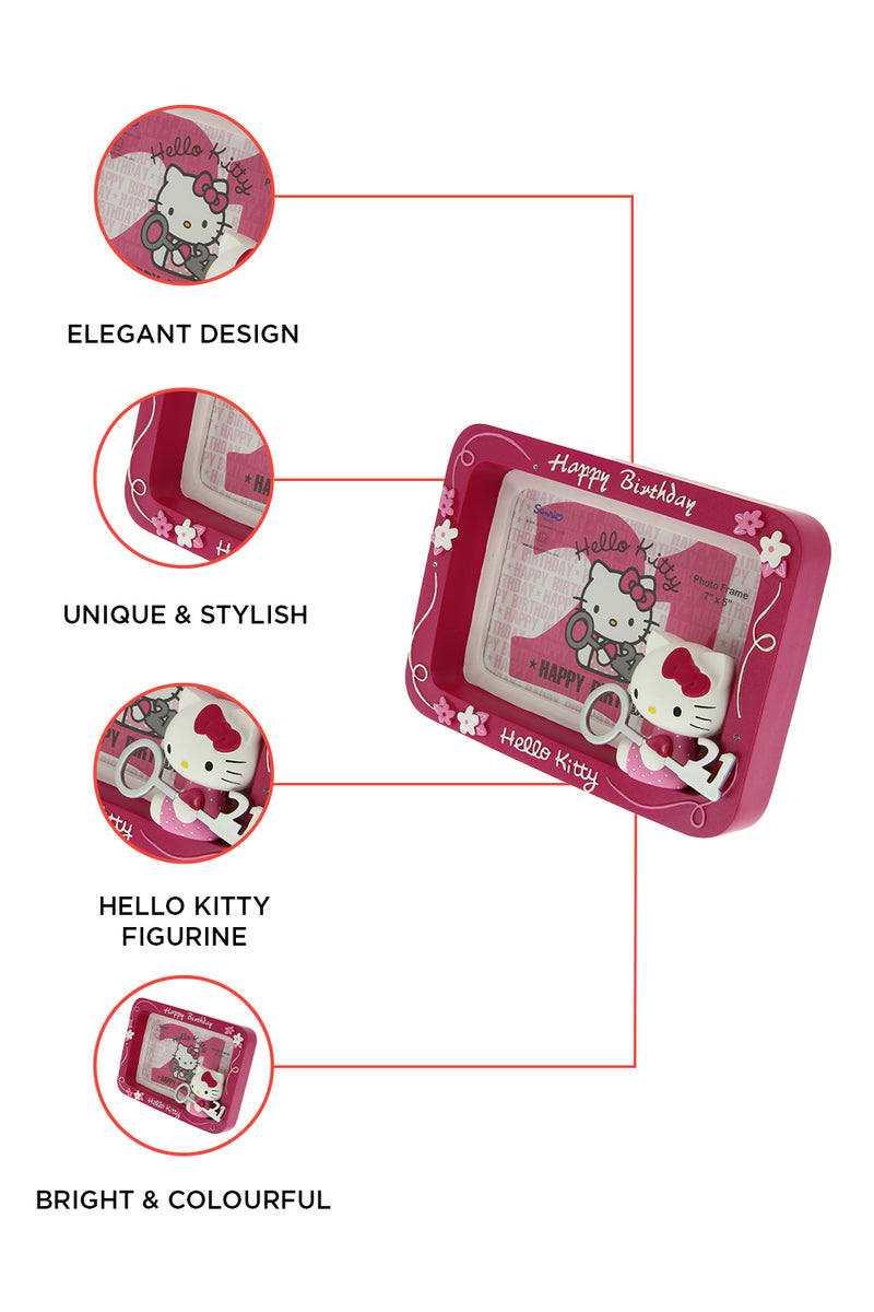 Hello Kitty "21st BIRTHDAY " Ceramic Photo Frame