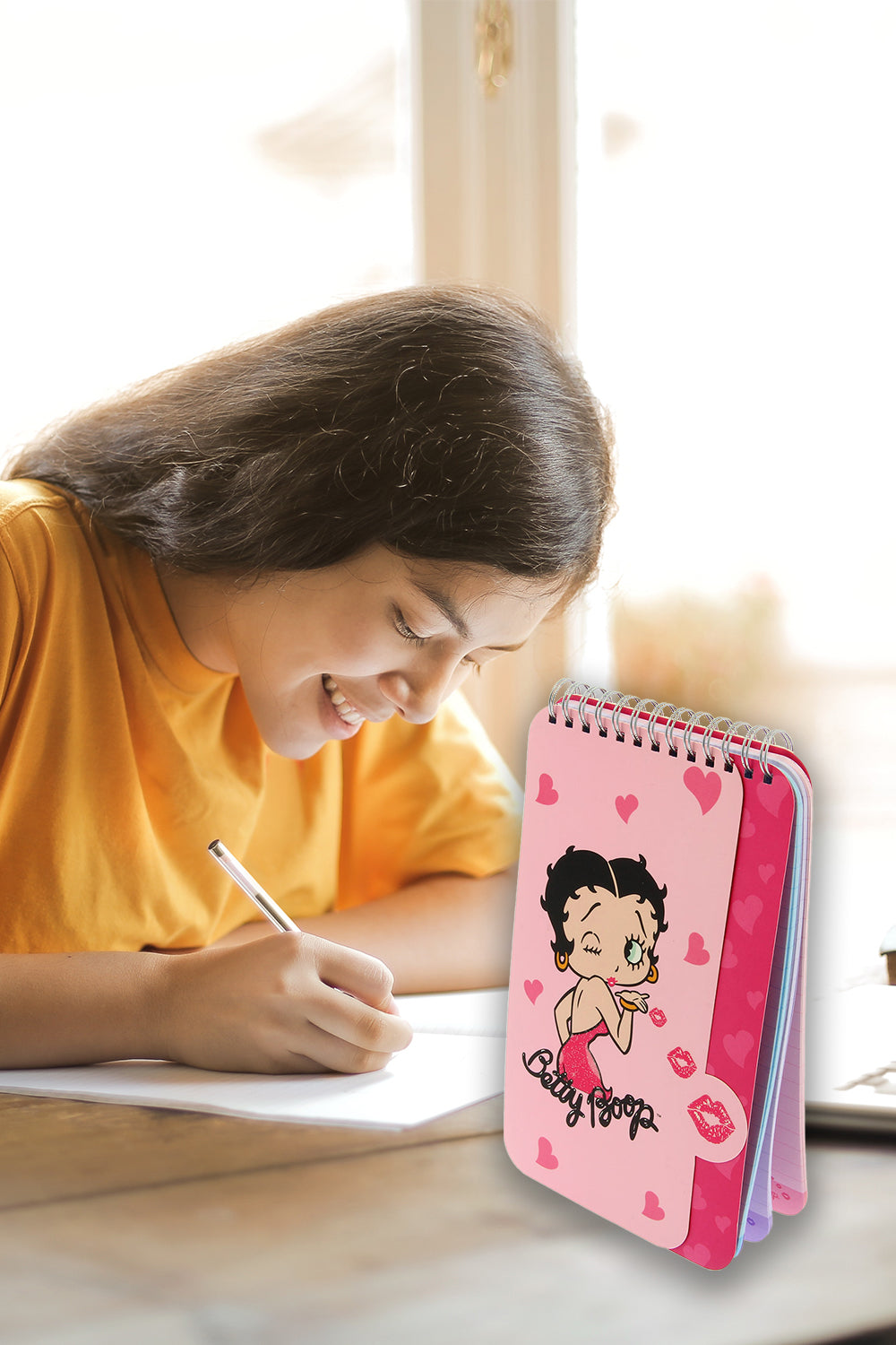 Betty Boop Spiral Writing pad (head bound)