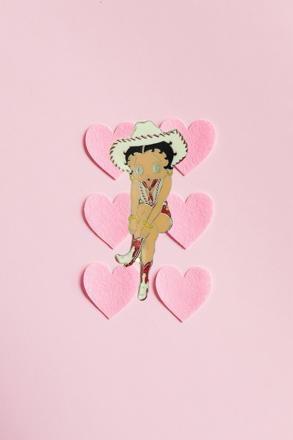 Betty Boop Lapel Pin Cowgirl