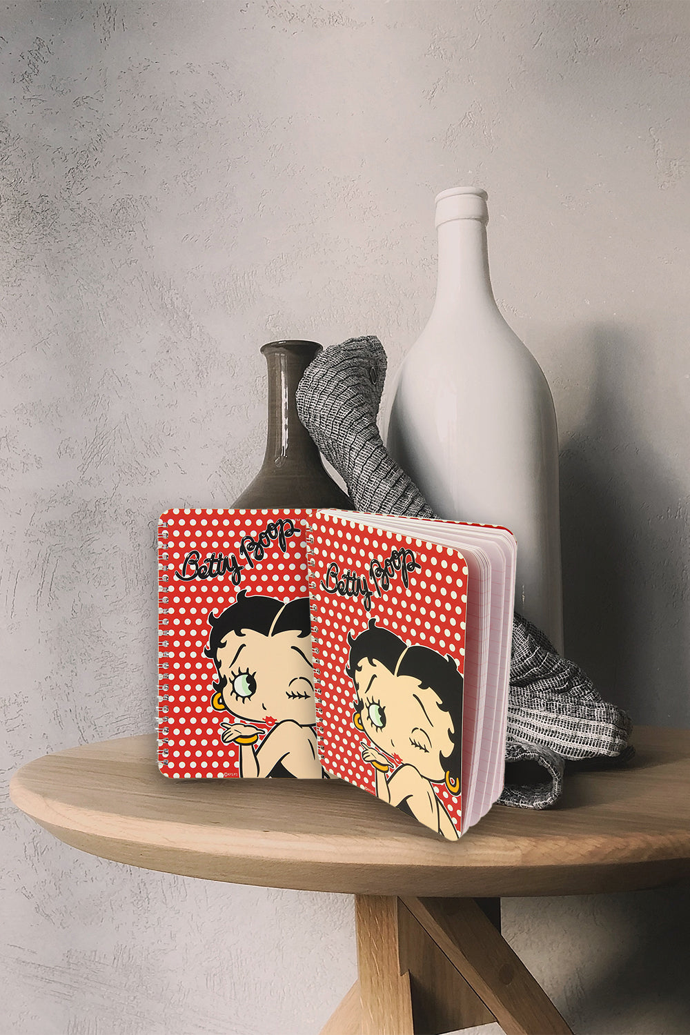 Betty Boop A5 (9X6) Spiral Notebook –Journal