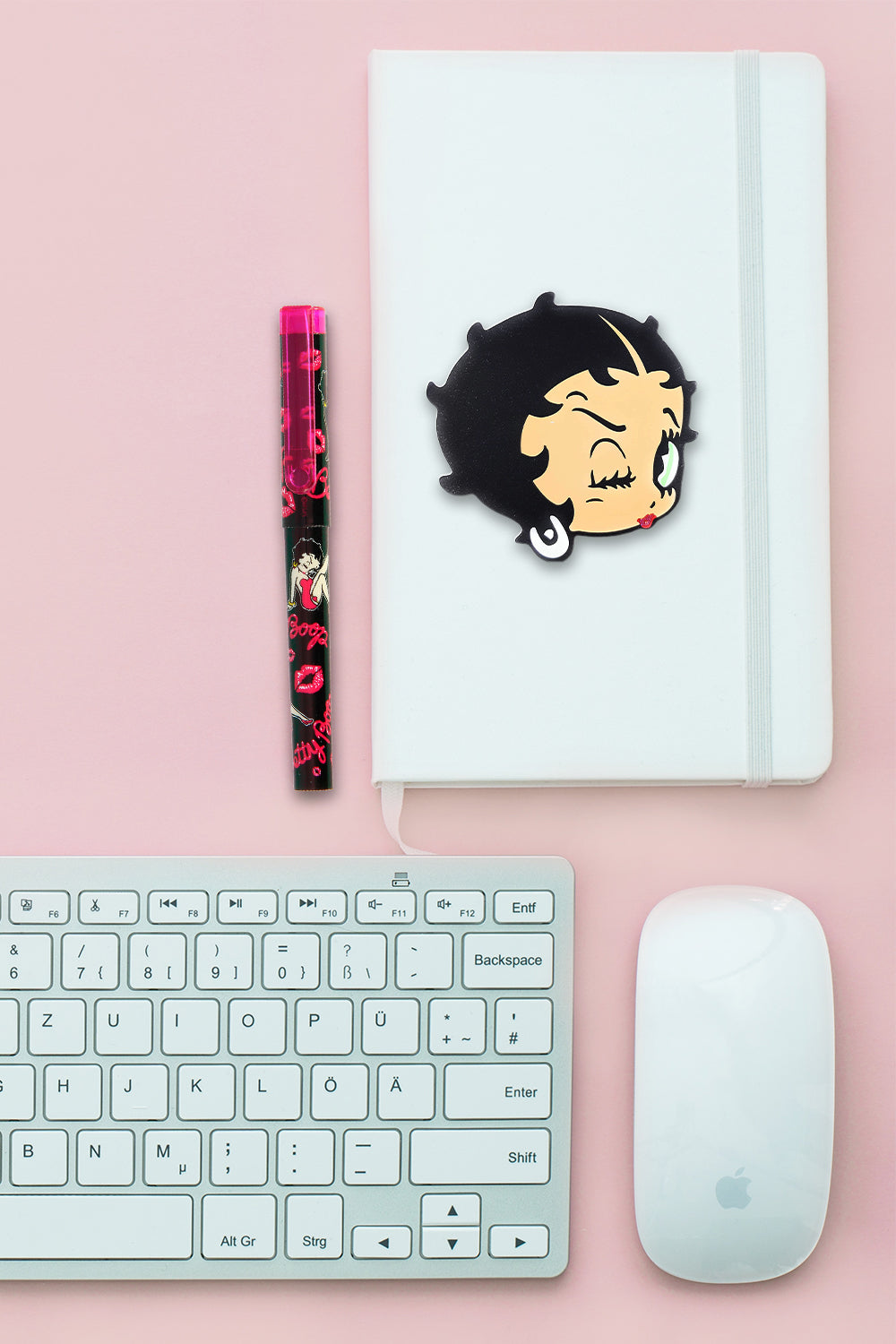 Betty Boop Stepping Out Pen & Sticky Pad