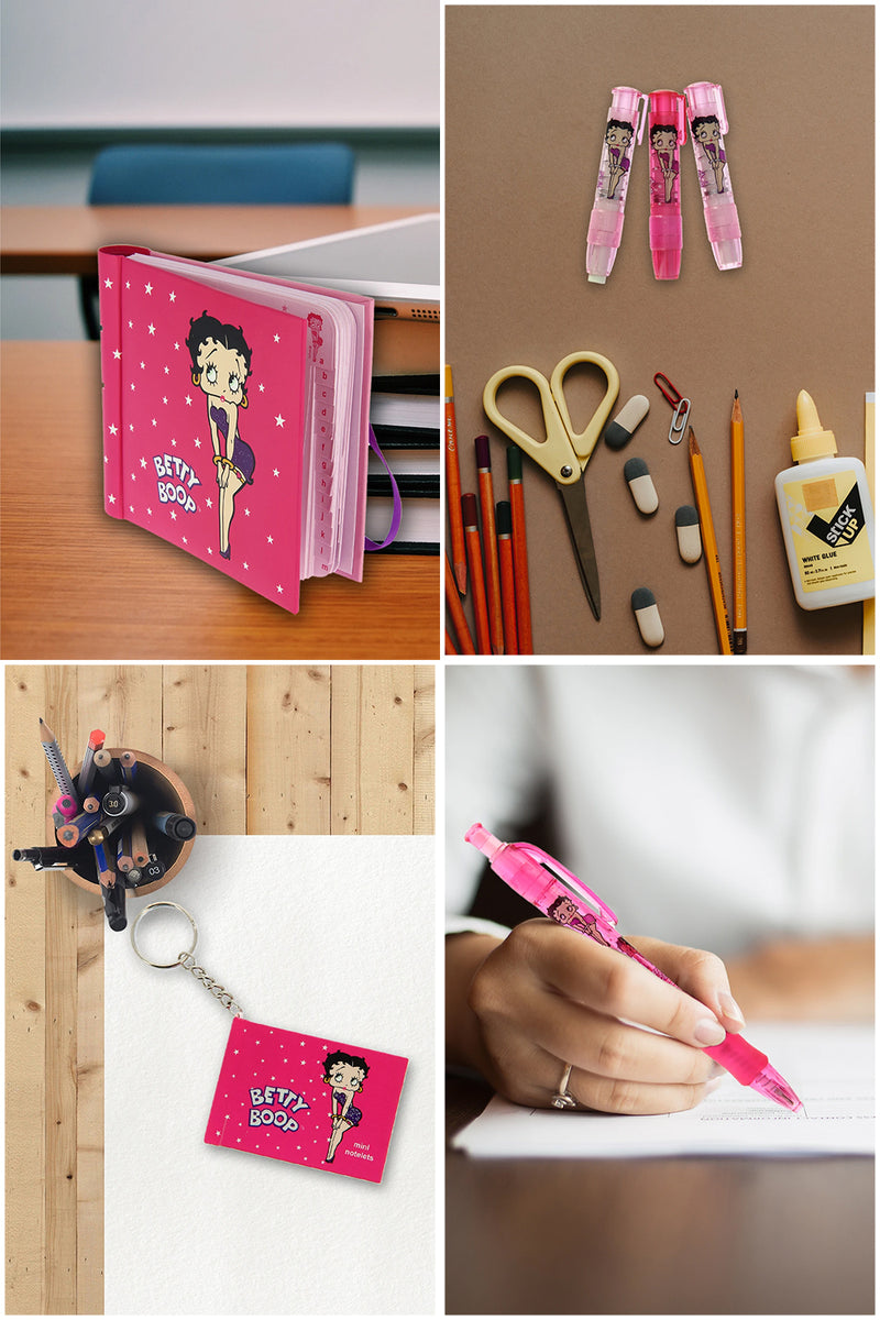 Betty Boop Star Stuck Address Book Gift Set