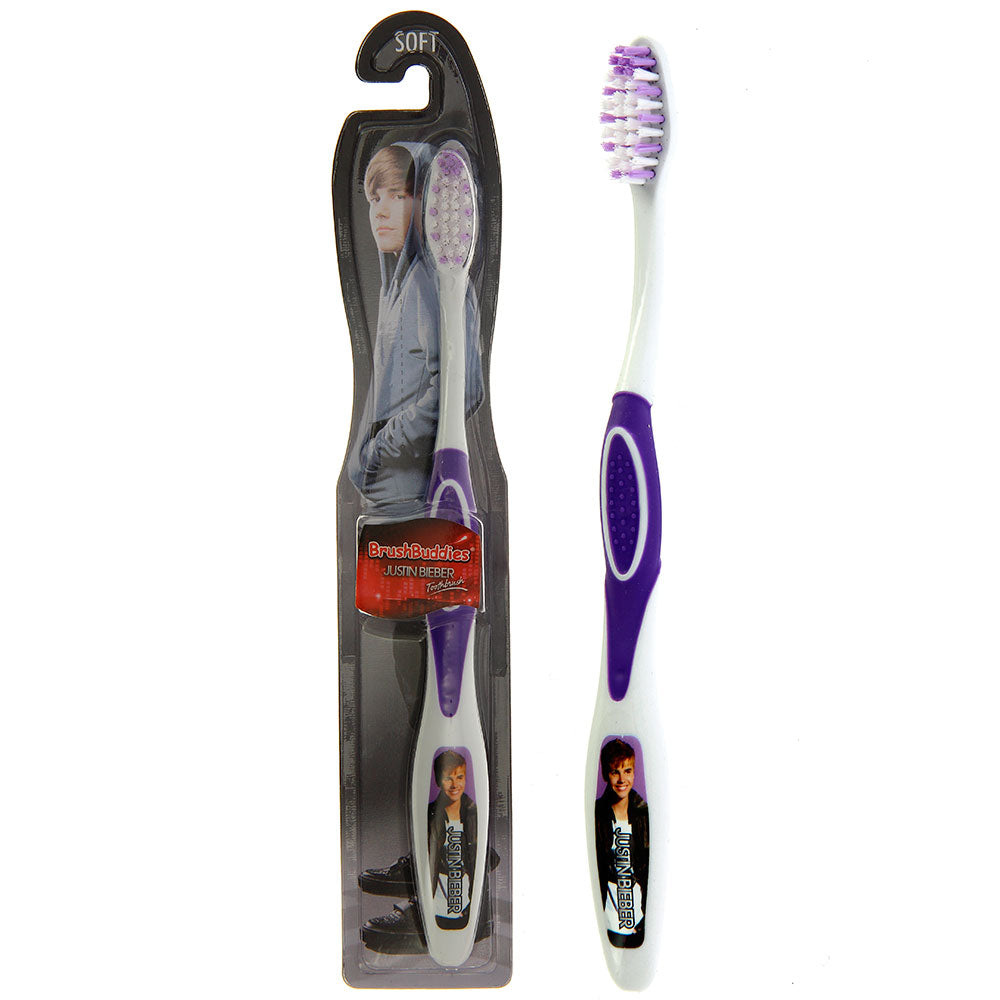 Justin Bieber Manual Toothbrush-Purple