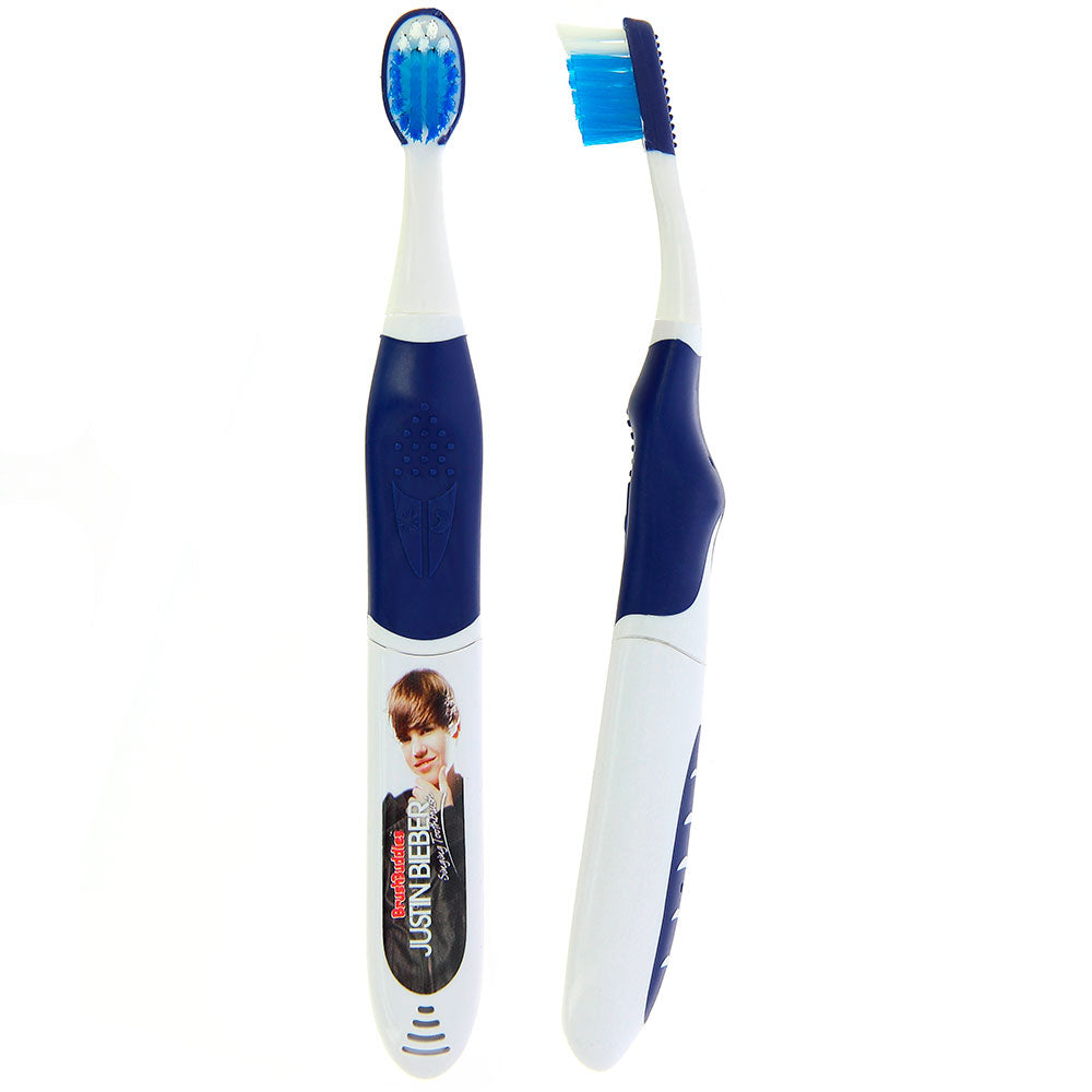 Justin Bieber Singing Junior Toothbrush (Baby & U Smile) BLUE