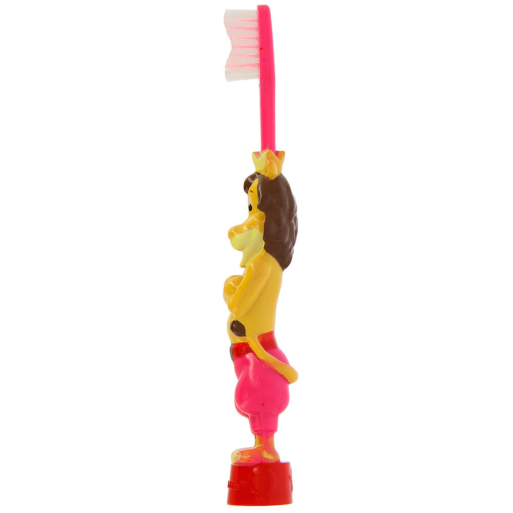 Brush Buddies Stand-in Leo (Lion) Toothbrush- Pink