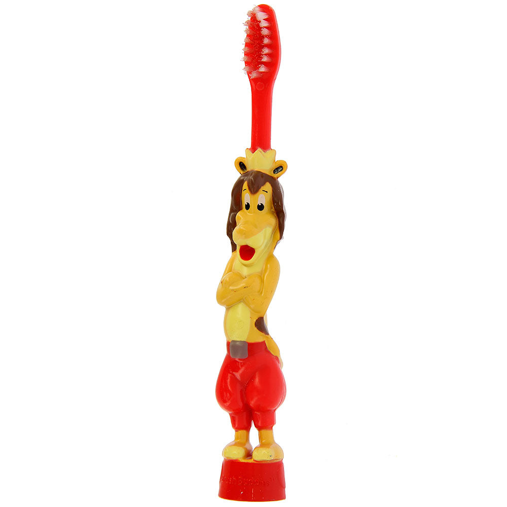 Brush Buddies Stand-in Leo (Lion) Toothbrush- Red