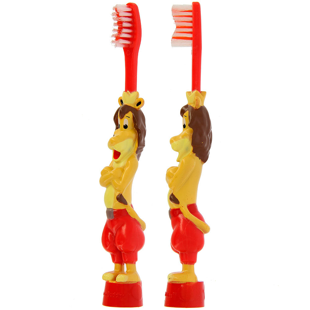 Brush Buddies Stand-in Leo (Lion) Toothbrush- Red