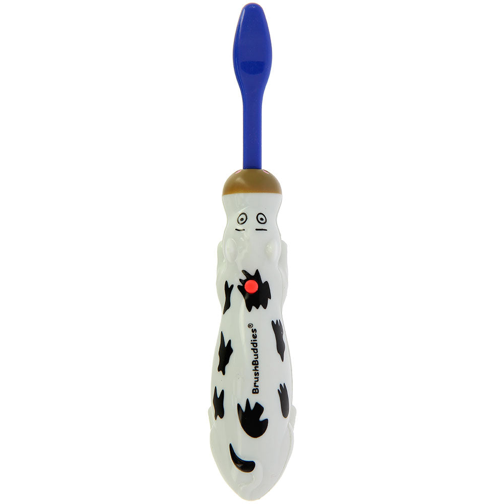 Brush Buddies Talkin Moo Reece (Cow)Toothbrush -Blue