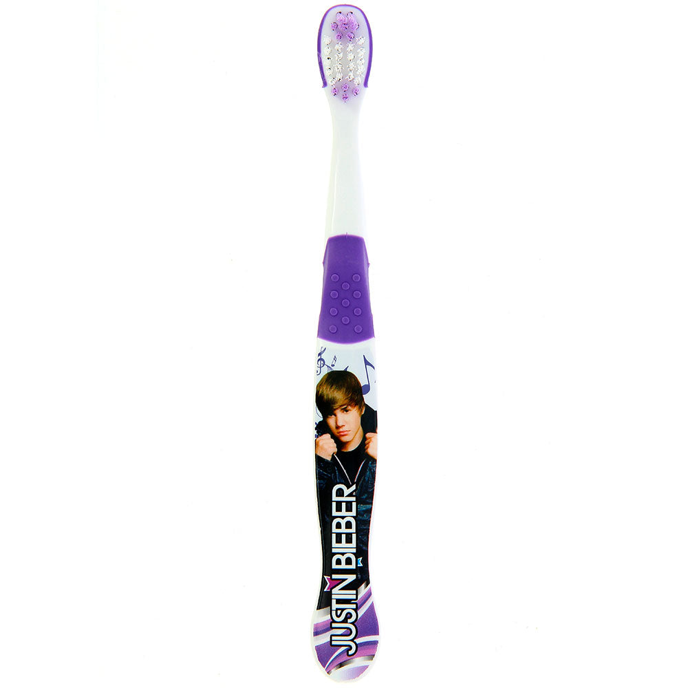 Justin Bieber Kids Purple Manual Toothbrush