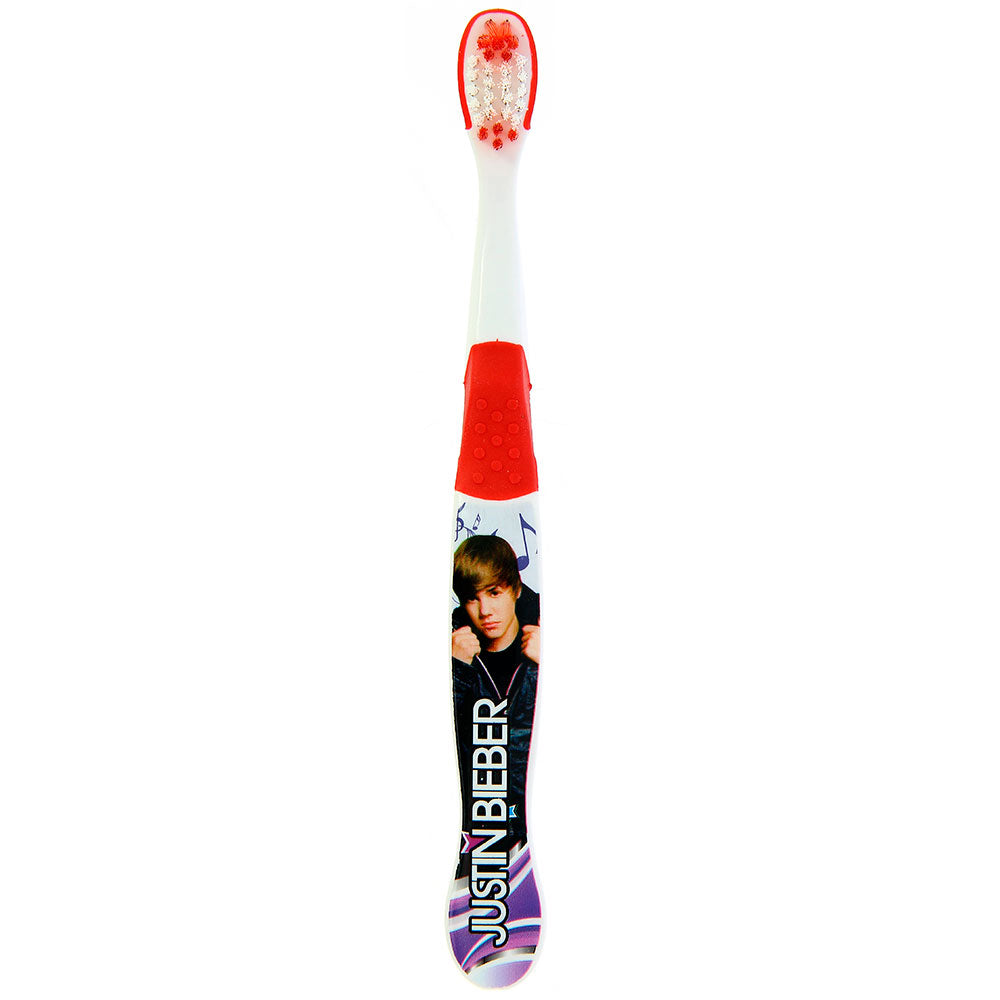 Justin Bieber Kids Red Manual Toothbrush