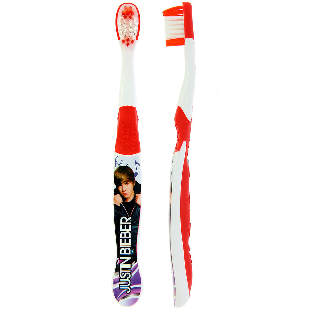 Justin Bieber Kids Red Manual Toothbrush