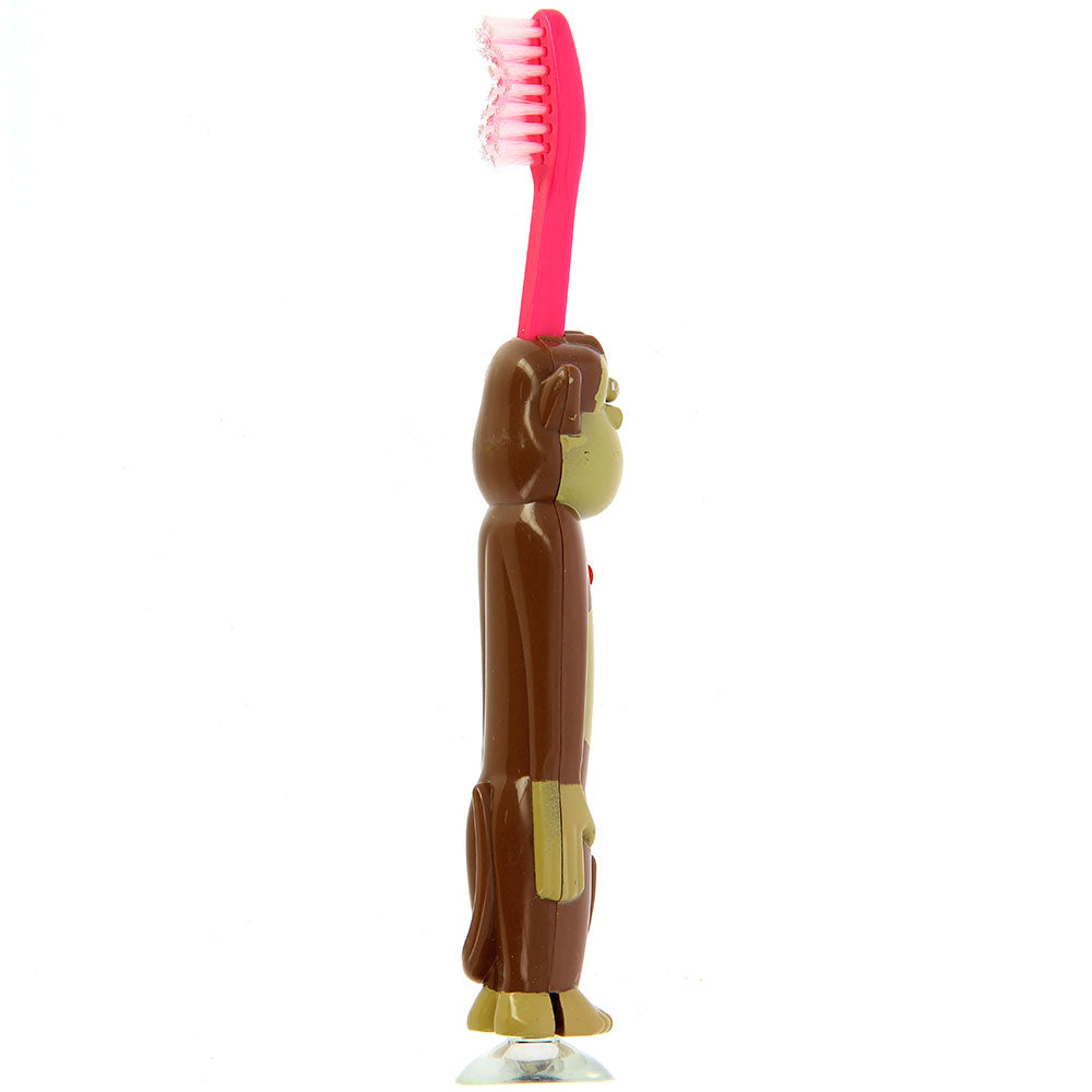 Brush Buddies Talkin' Toothbrush - Swingin Sammy (Monkey) -Pink