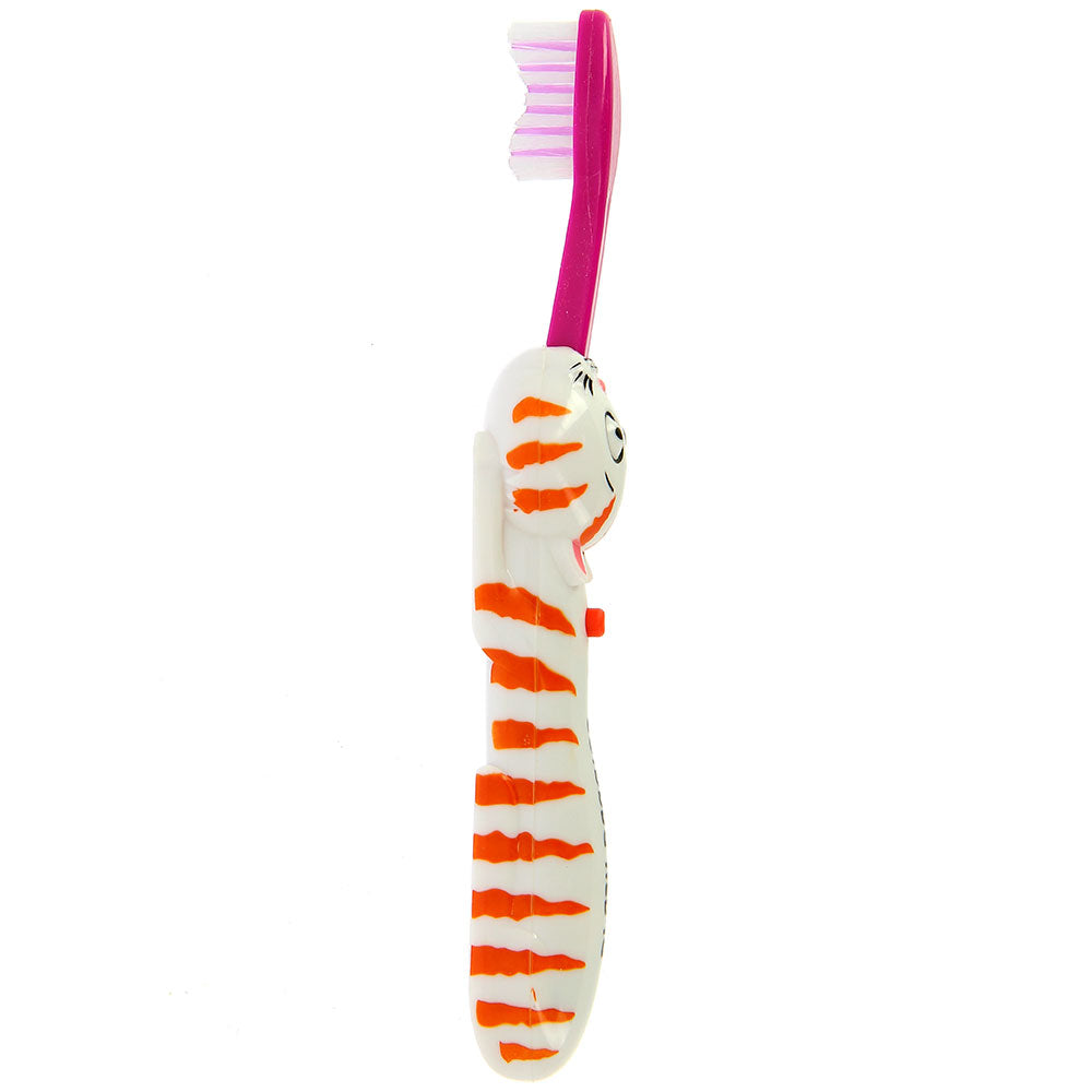 Brush Buddies Talkin Wanda Whiskers (Cat) Toothbrush - Pink