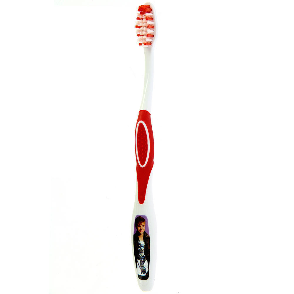 Brush Buddies Justin Bieber Manual Toothbrush-Red